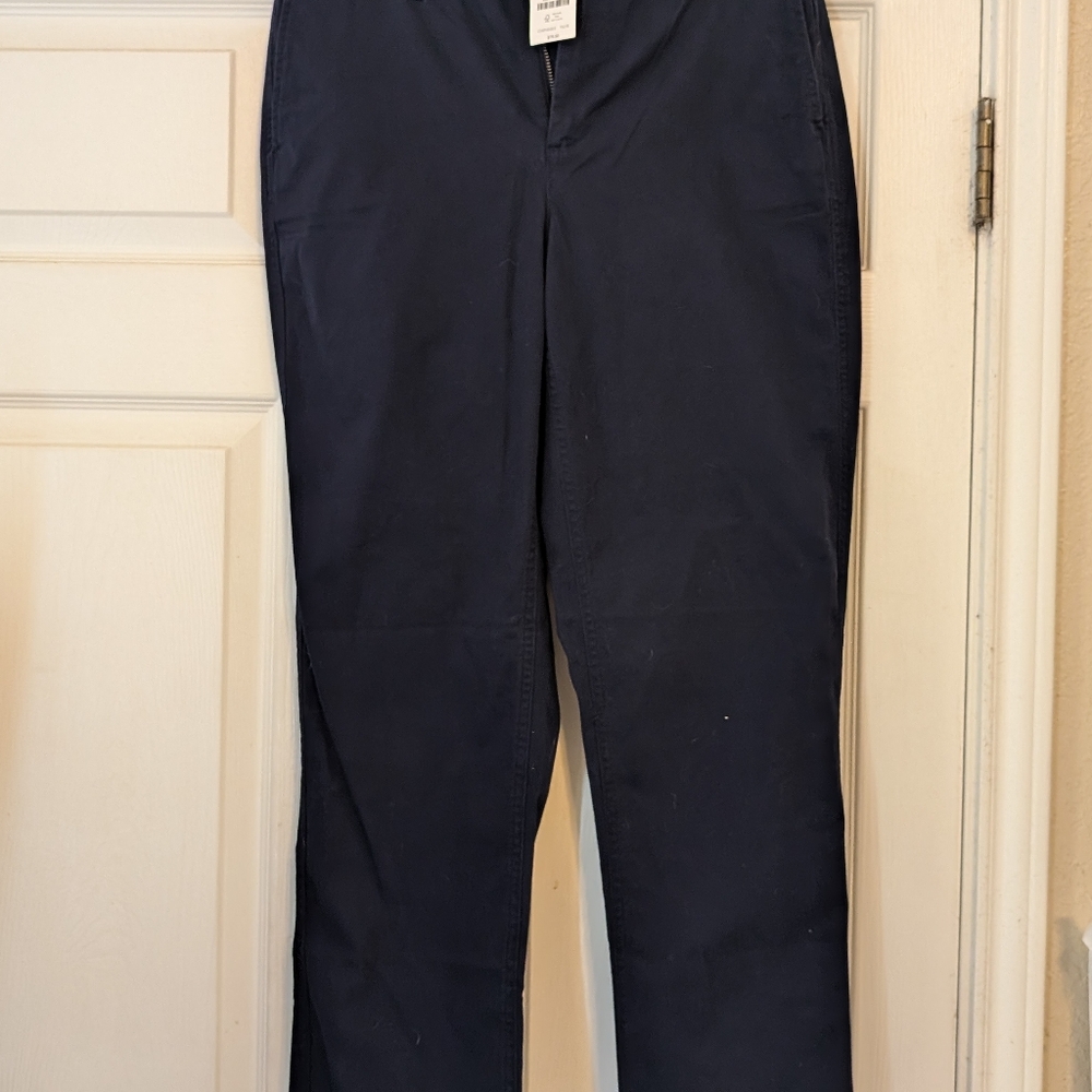 J Crew Girlfriend High Waisted Chinos
